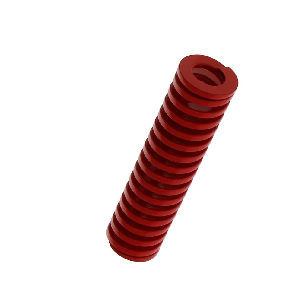 Molla per Stampo a Compressione, 60x16mm Medium Load Compression Mould Die Spring, 3D Printer Die Spring, for Mechanical Equipment 3D Printer Accessories, Red 1Pcs