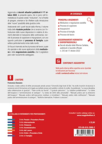 La Riforma Cartabia Della Giustizia Civile: Aggiornata Ai Decreti Attuativi Pubblicati In Gazzetta Ufficiale N. 243 Del 17 Ottobre 2022 - 2