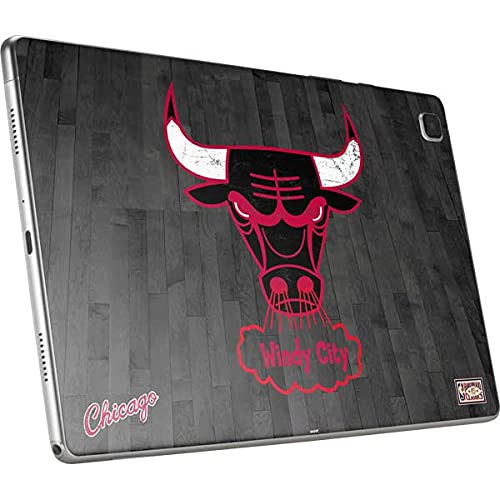 Skinit Tablet Decal Skin Compatible with Samsung Galaxy Tab A7 (2021) - Officially Licensed NBA Chicago Bulls Hardwood Classics Design
