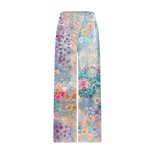 Loose Fit for Women Fall Summer Linen Vintage Boho Ruched High Cut Pants Women 2025 Trendy4