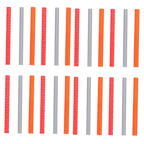 POPETPOP Reflective Tape for Bike Wheel Spokes 36pcs Reflectors Abs Material Safety Warning