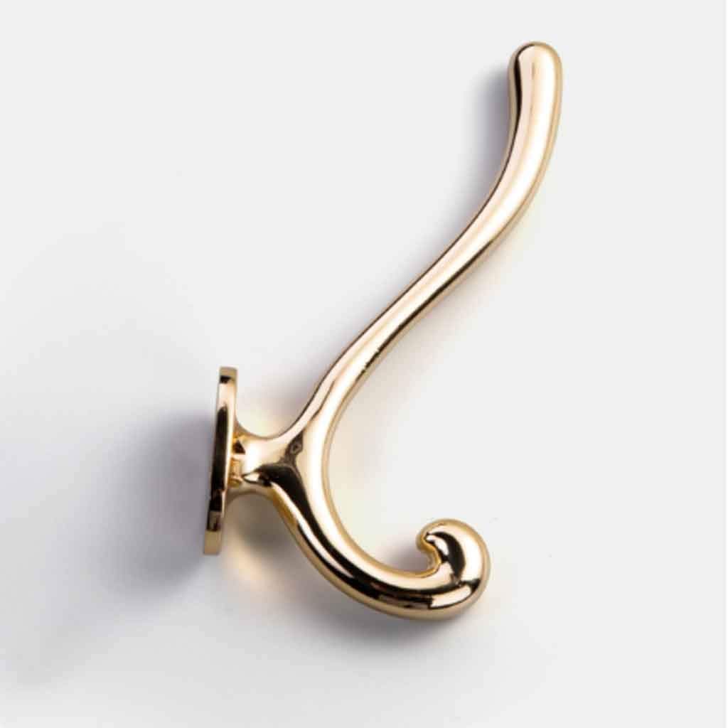 MOBYGKFY Hangers Hook Zinc Alloy Wall Hook Bronze Cloth Coat Bag Hat Hanging Hooks Bathroom Kitchen Anitque Racks with Screws(D)