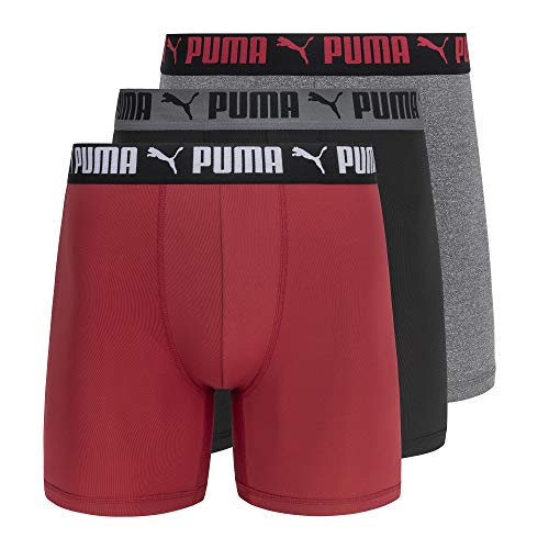 Image of PUMA Men's 4 Pack Performance Boxer Briefs