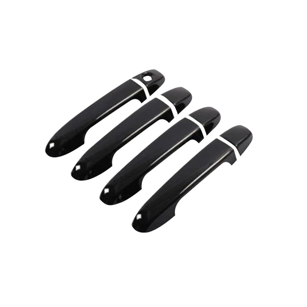 BIKKJBK Car Vehicle Door Handle Car Outer Door Handle Cover Trim for Camry for XV50 for Aurion for Daihatsu for Altis 2012-2017 Exterior Sticker Accessories