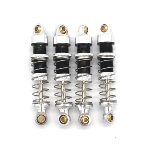 Amortisseurs de modification WLtoys 1/18 184021 en aluminium argenté usiné