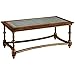 Jonathan Charles Eglomise and Walnut Rectangular Coffee Table 492073