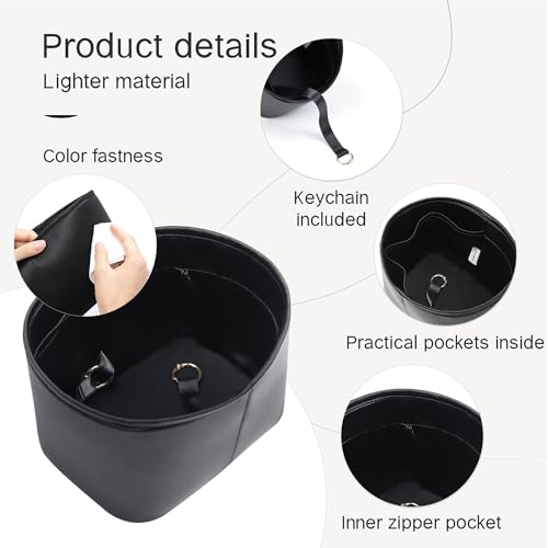 Image of Fits for Picotin Bag Insert Organizer For Hermes(22,Black)