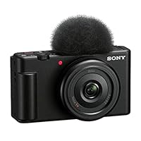 Sony ZV-1F Vlogging Camera, Black
