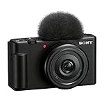 Sony ZV-1F Vlog Camera for Content Creators and Vloggers Black