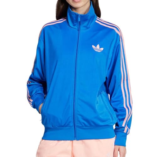Image of adidas Originals Firebird Loose track top in blue