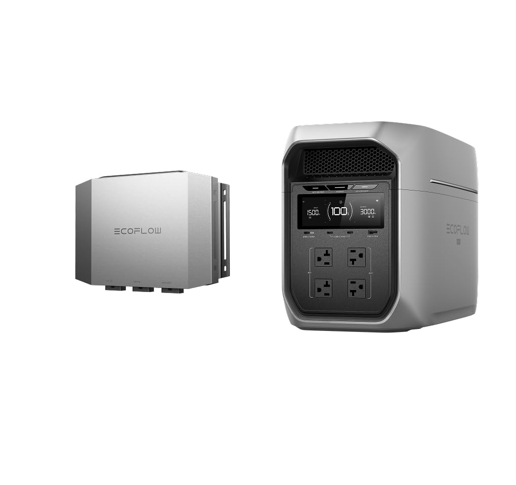 Amazon.co.jp: EcoFlow ポータブル電源 DELTA 3 Max Plus + 1000W
