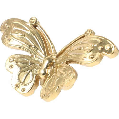 Poignée en laiton robuste Lurrose au design boutons de commode dorés