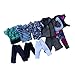 Abbigliamento per bamboli da ragazzo Abbigliamento per giocattoli per le camicie sportive estive per 32 cm bambola casuale in stile 5set, abbigliamento sportivo