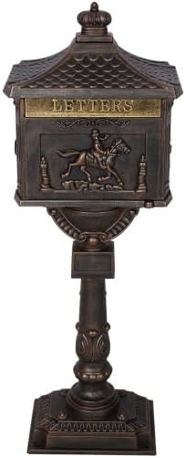 Cast Aluminum Mail Box,Postal Box, Mailbox Color Bronze