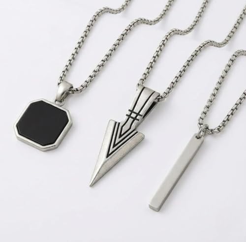 Image of Regulus locket for men pendant combo locket combo for men Rhodium Alloy Pendant