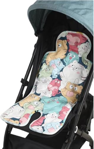 Meifnaoearnベビーカーシートクッション ベビーカー 保冷シート チャイルドシート 暑さ対策 接触冷感 洗える 冷感 ひんやりシート アイスまくら チャイルドシート ジェルタイプ 新型保冷素材 おでかけ ベビーチェア 接触冷感 ベビーカーマット 立