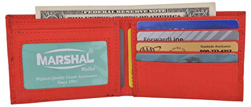 New Nylon Slim Compact Boys ID Card Bifold Wallet