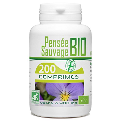 Pensée sauvage bio 200 comprimés 400 mg Cover