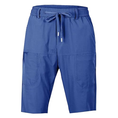 European and Solid Color Summer Stretch Sports Men's Casual Loose and Comfortable Lightweight Loose Fit Athletic2