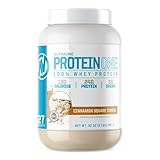 NutraOne ProteinOne Whey Protein Promote Recovery and Build Muscle with a Protein Shake Powder for Men & Women (Cinnamon Square Cereal- 2 lbs.)