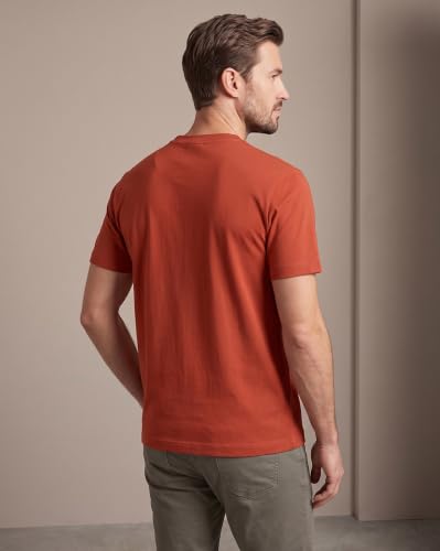 Image of NOBERO 100% Cotton T Shirts for Men Stylish | Regular Fit | Solid T Shirts for Men 180 GSM Combed Cotton | Round Neck Half Sleeve