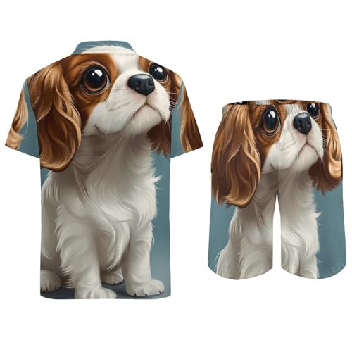 Tenues de plage courtes Cavalier King Charles pour vos vacances