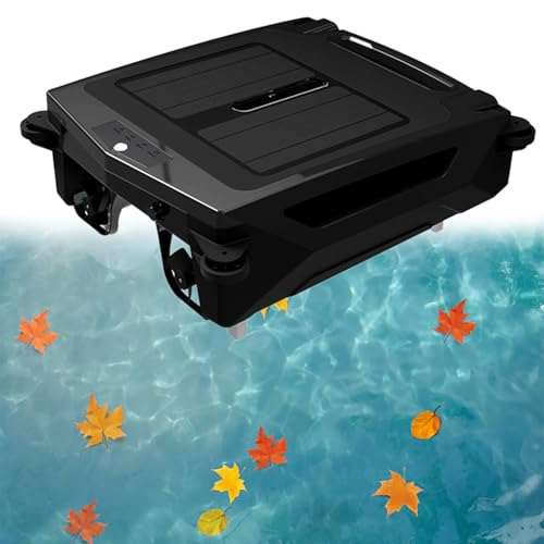 Beachtiful (Novedad 2025) Limpiador de Piscinas con Energía Solar, Robot Aspirador de Piscina con Evitación Automática de Obstáculos, Opciones de Carga Dual
