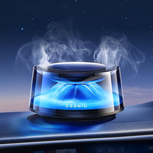 CEENIU 車 芳香剤 ディフューザー 高級カー用品 2024新型【4Dシンクロ香り体験・富士山が目前にそびえ立つ】自動ON/OFF 充電 CF8 ギフト Amazon | CEENIU 車 芳香剤 「富士山下」 ディフューザー 高級カー用品