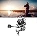 Kuuleyn Fishing Reel Reels, Fishing Reels, Fishing Reel 5.2:1 13+1BB Without Gaps Bearings Reel Smooth Metal Spool Body