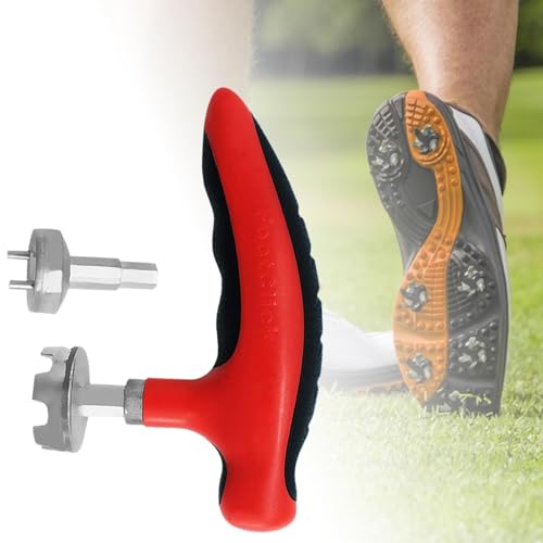 Llave para tacos de golf extractor de clavos portátil herramienta de ajuste manual 4