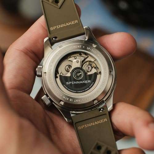 Image of Spinnaker Men's Bradner GMT Automatic Watch with Solid Stainless Steel Bracelet SP-5121