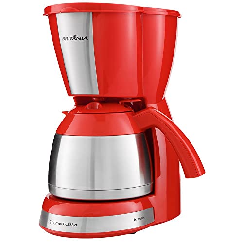 Cafeteira, Thermo BCF38, 38 xicaras, Vermelho, 110V, Britânia