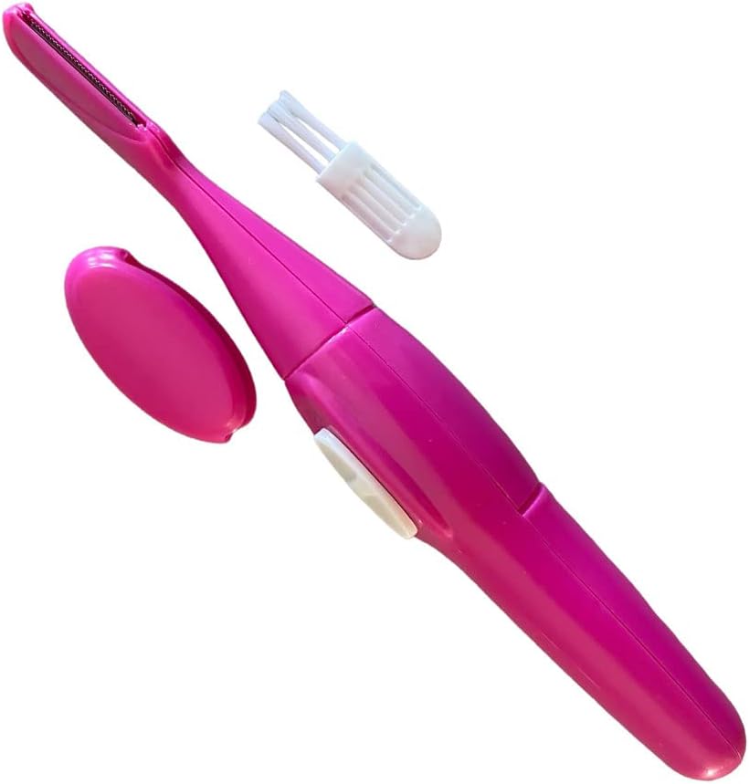 Eurotel Precisietrimmer voor dames, elektrisch (batterij) gezicht, wenkbrauwen.. Geen risico op snijden