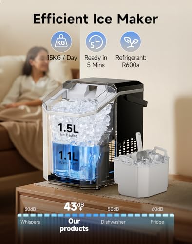 KOMORE Nugget Ice Maker (Portable)