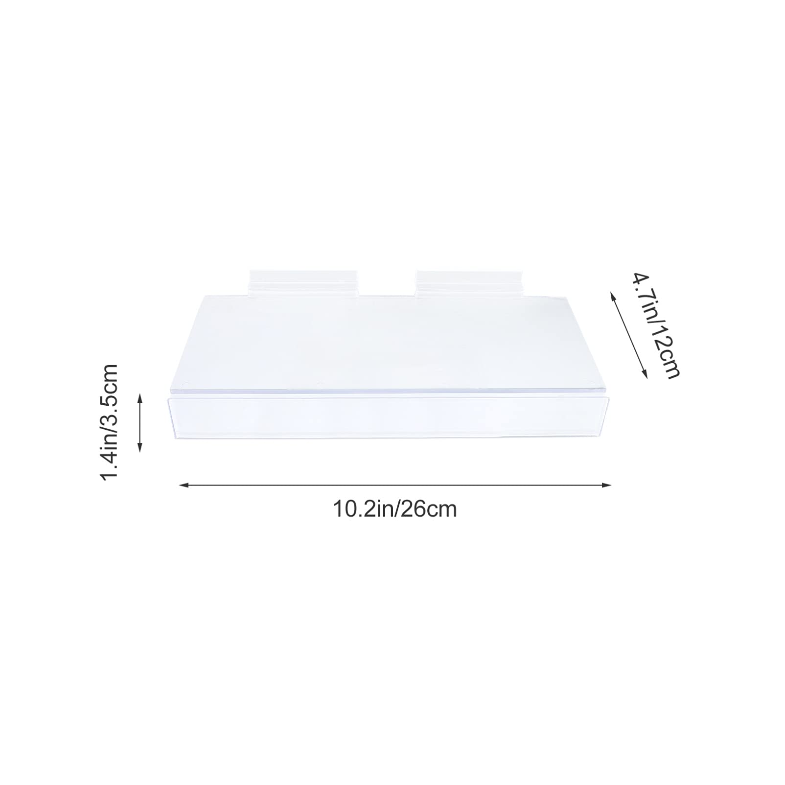 iplusmile 5pcs Shoe Rack Channel Sandals Display Rack Sandalias De Sandal Display Rack Acrylic High Heel Sandals Display Shelves Plastic Shoe Display Rack Upper Slot Plate Casual