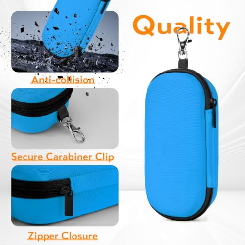 Image of Double Eyeglasses Case, Hard Travel Glasses Case for Men Women