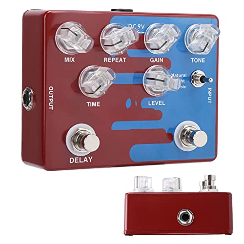 Voluxe Pédale de guitare Delay – Accessoire de guitare – Distortion Delay – Pédale d’effet de guitare CP-68 – Alliage d… - Les Beatles, Paul McCartney, John Lennon, RIngo Starr, George Harrison Voluxe Pédale de guitare Delay - Accessoire de guitare - Distortion Delay - Pédale d'effet de guitare CP-68 - Alliage d… – Image 5