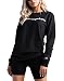 Champion LIFE Men's Cotton Long Sleeve Tee, Black/Patriotic Script, Medium