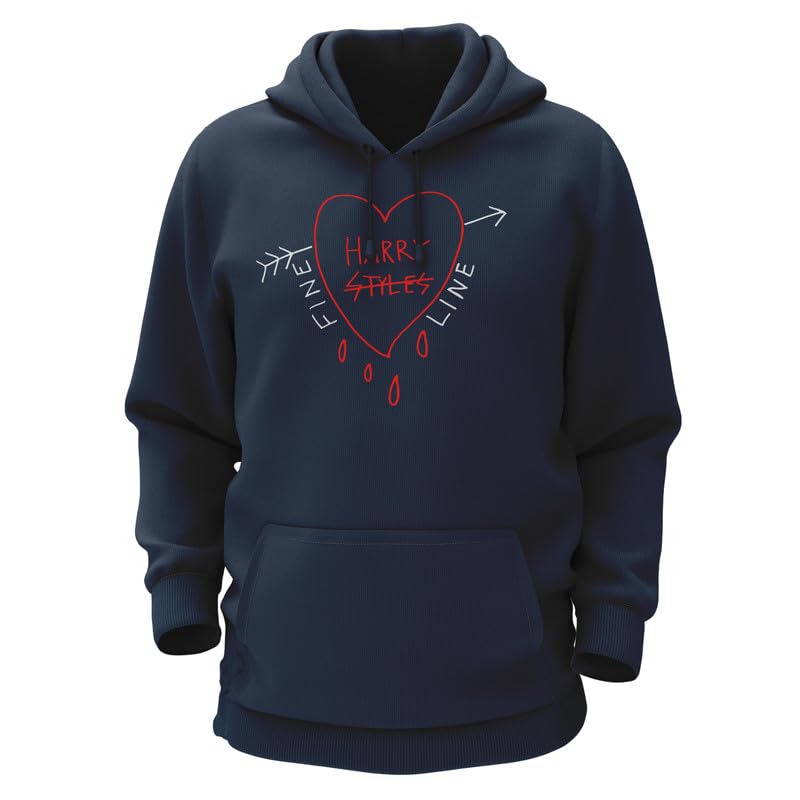 Cotton Hoodie for Men & Women | 350 GSM 100% Pure Cotton Outfit |Graphic Printed Casual Wear |Harry-Style-2|-image-36