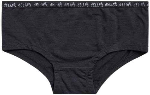 dELiA*s Girls’ Underwear – 5 Pack Stretch Cotton Boyshort Panties (6-14) 5