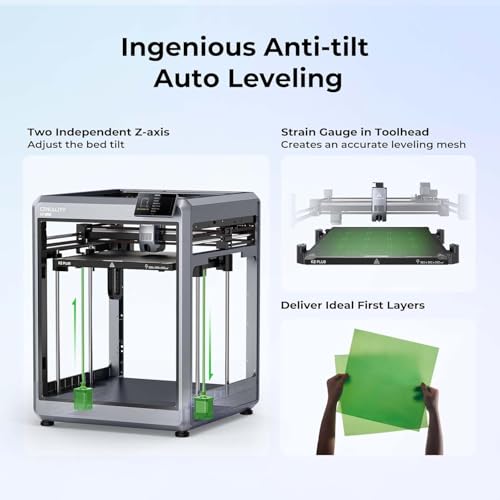 Image of 3IDEA Creality K2 Plus 3D Printer, Support Multi Color Printing Needs CFS, Max 600mm /s Fast Printing, Dual AI Cameras, Full-auto Leveling, Ready-to-Use FDM 3D Printers,Build Volume 350x350x350mm