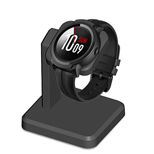 LeafBoat Compatible with Ticwatch Mobvoi E2/ Ticwatch S2 Charger,Replacement Charging Stand Charging Cradle Dock Adapter Holder for Ticwatch Mobvoi E2/ Ticwatch S2