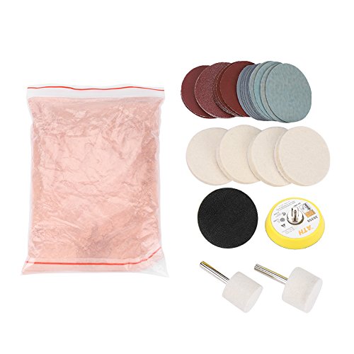 Glass Polishing Kit Scratch Removal Set Car Windshield Polishing Kit for Windscreen and Glass