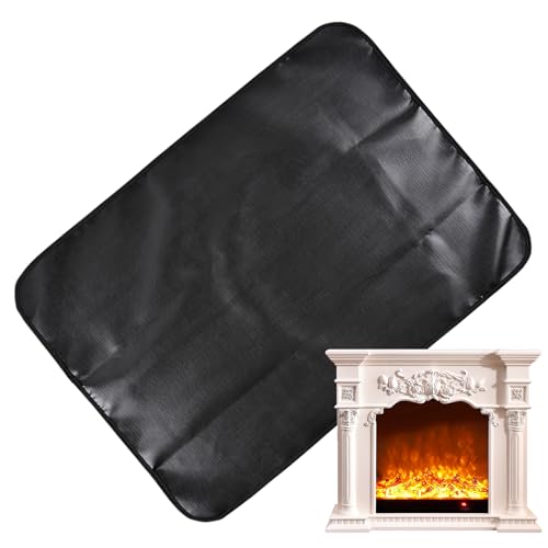 Alfombra para debajo de la parrilla - Doble cara ignífuga para la parrilla,Resistente al calor portátil impermeable protección suelo para balcón jardín picnic camping viaje