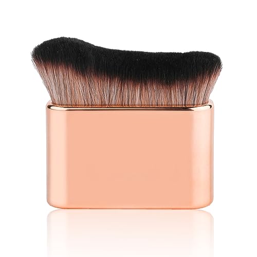 Self Tanning Brush Applicator for Face and Body - Foundation Body Makeup Brushes Tan Brush (Rose Gold)