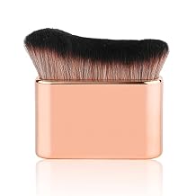 Self Tanning Brush for Face and Body Makeup - Foundation Tan Applicator Rose Gold