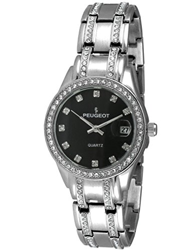 Peugeot Montre 7097G pour Femme en Cristal doré Chic