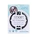 Three Little Tots Two Pack - No Kissing and Black and White Gender Neutral No Touching Baby Car Seat and Stroller Signs - CPSIA Safety Tested