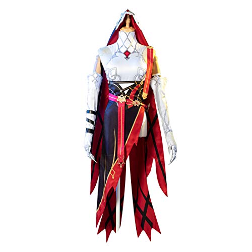 Likecom Genshin Impact, Rosalia Cosplay - Disfraz completo con dedos para disfraz de anime, cosplay,...