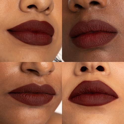 Image of Fae Beauty Lip Whip 12H Matte Liquid Lipstick | Long Wear | Non Drying | Soft Mousse Smudgeproof Formula | Vegan | Enriched with Vitamin E and Cherry Coffee - Heated